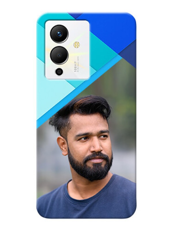 Custom Infinix Note 12 Pro 5G Phone Cases Online: Blue Abstract Cover Design