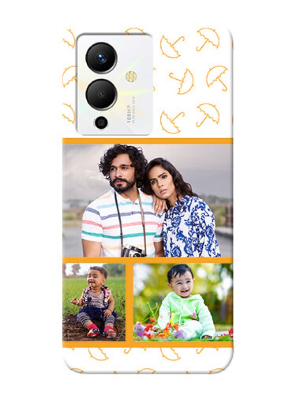 Custom Infinix Note 12 Pro 5G Personalised Phone Cases: Yellow Pattern Design