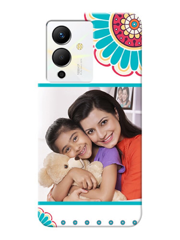 Custom Infinix Note 12 Pro 5G custom mobile phone cases: Flower Design