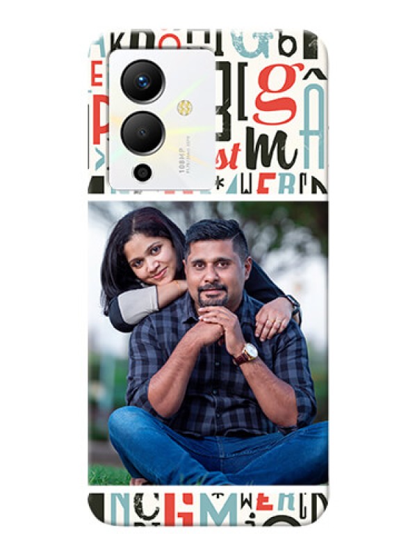 Custom Infinix Note 12 Pro 5G custom mobile phone covers: Alphabet Design