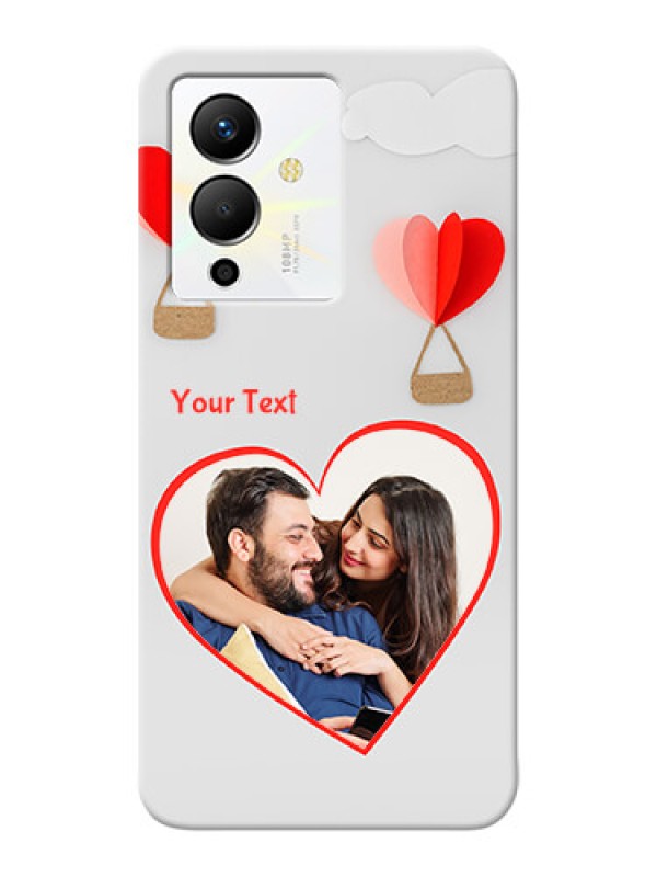 Custom Infinix Note 12 Pro 5G Phone Covers: Parachute Love Design