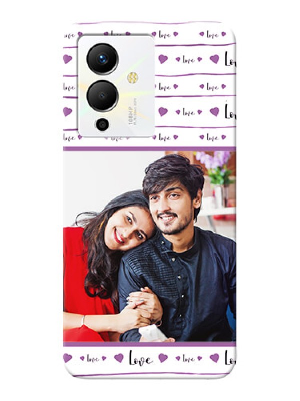 Custom Infinix Note 12 Pro 5G Mobile Back Covers: Couples Heart Design