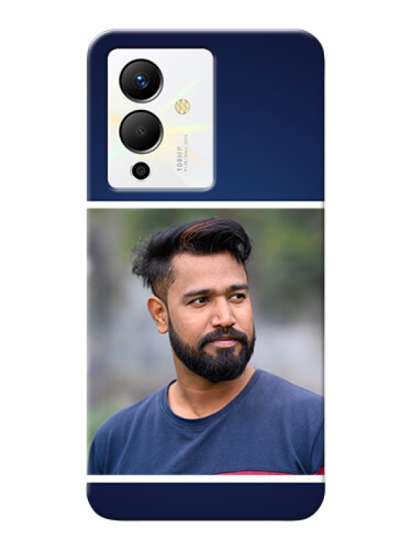 Custom Infinix Note 12 Pro 5G Mobile Cases: Simple Royal Blue Design