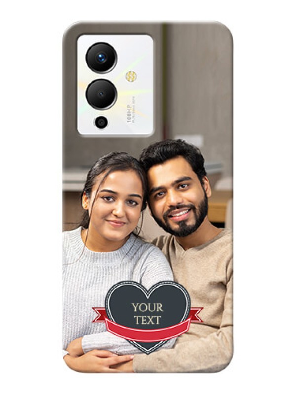 Custom Infinix Note 12 Pro 5G mobile back covers online: Just Married Couple Design