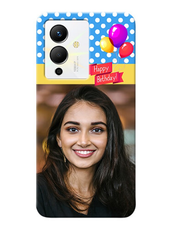 Custom Infinix Note 12 Pro 5G custom mobile back covers: Happy Birthday Design