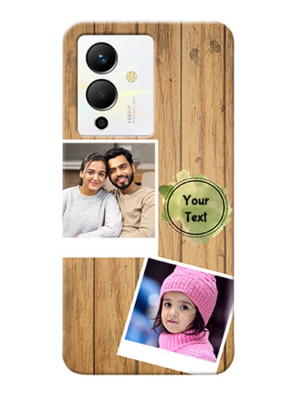 Custom Infinix Note 12 Pro 5G Custom Mobile Phone Covers: Wooden Texture Design