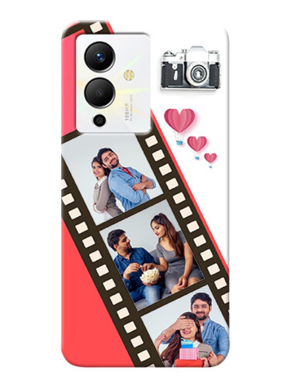 Custom Infinix Note 12 Pro 5G custom phone covers: 3 Image Holder with Film Reel