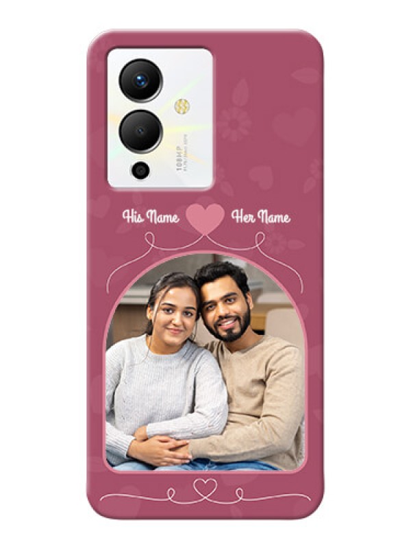 Custom Infinix Note 12 Pro 5G mobile phone covers: Love Floral Design