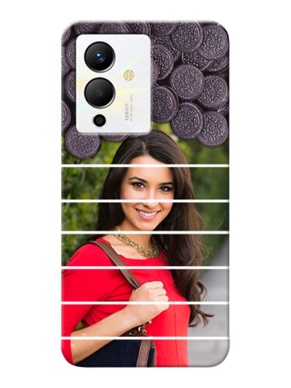 Custom Infinix Note 12 Pro 5G Custom Mobile Covers with Oreo Biscuit Design