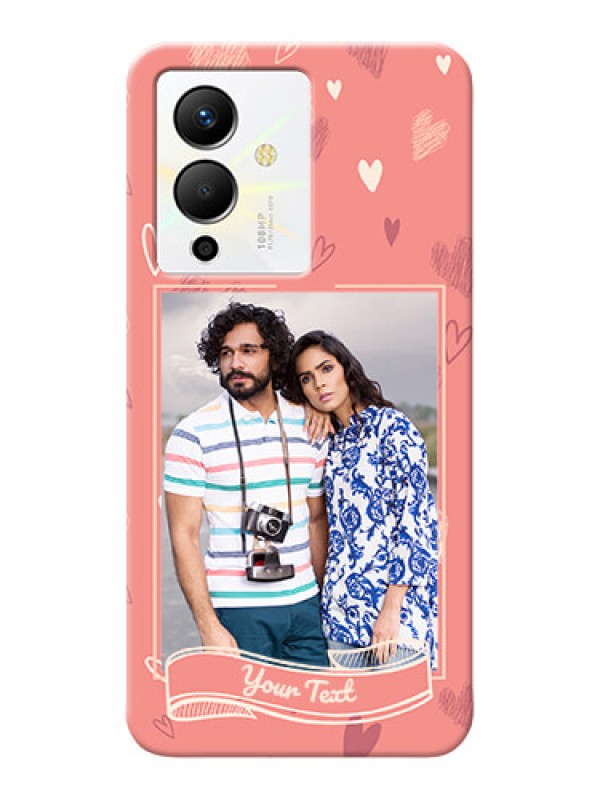 Custom Infinix Note 12 Pro 5G custom mobile phone cases: love doodle art Design