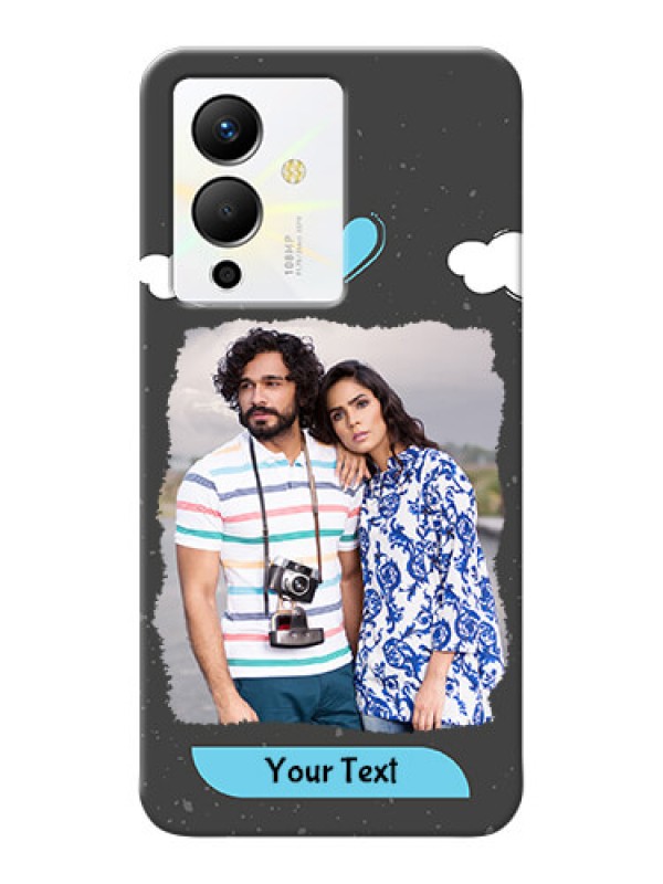 Custom Infinix Note 12 Pro 5G Mobile Back Covers: splashes with love doodles Design