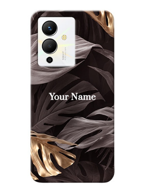 Custom Infinix Note 12 Pro 5G Mobile Back Covers: Wild Leaves digital paint Design