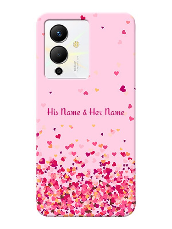 Custom Infinix Note 12 Pro 5G Phone Back Covers: Floating Hearts Design