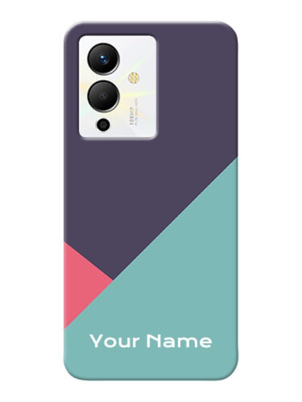 Custom Infinix Note 12 Pro 5G Custom Phone Cases: Tri Color abstract Design