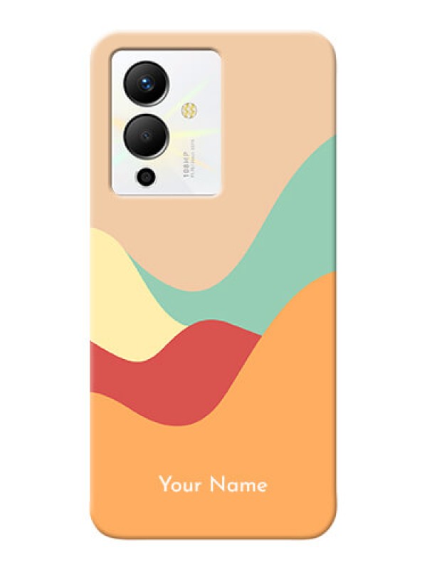 Custom Infinix Note 12 Pro 5G Custom Mobile Case with Ocean Waves Multi-colour Design