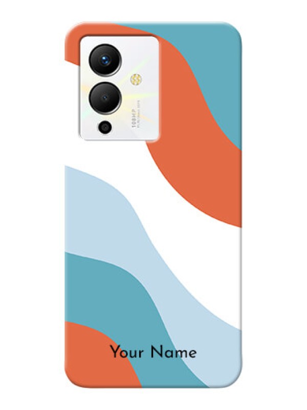 Custom Infinix Note 12 Pro 5G Mobile Back Covers: coloured Waves Design