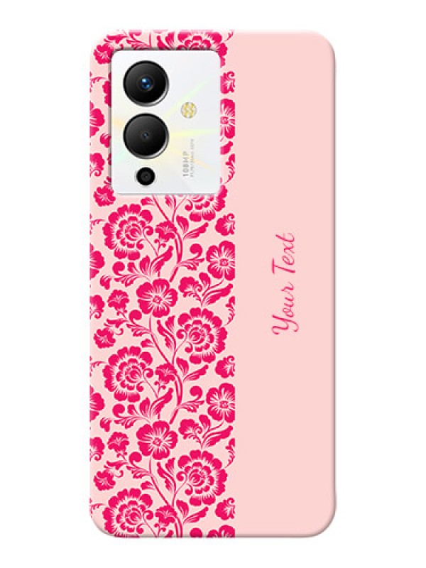 Custom Infinix Note 12 Pro 5G Phone Back Covers: Attractive Floral Pattern Design