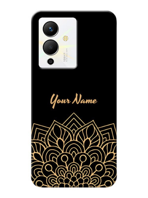 Custom Infinix Note 12 Pro 5G Back Covers: Golden mandala Design