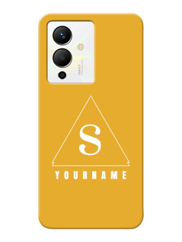 Custom Infinix Note 12 Pro 5G Custom Mobile Case with simple triangle Design