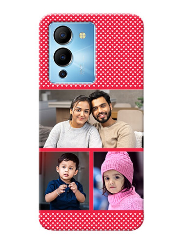 Custom Infinix Note 12 Turbo mobile back covers online: Bulk Pic Upload Design
