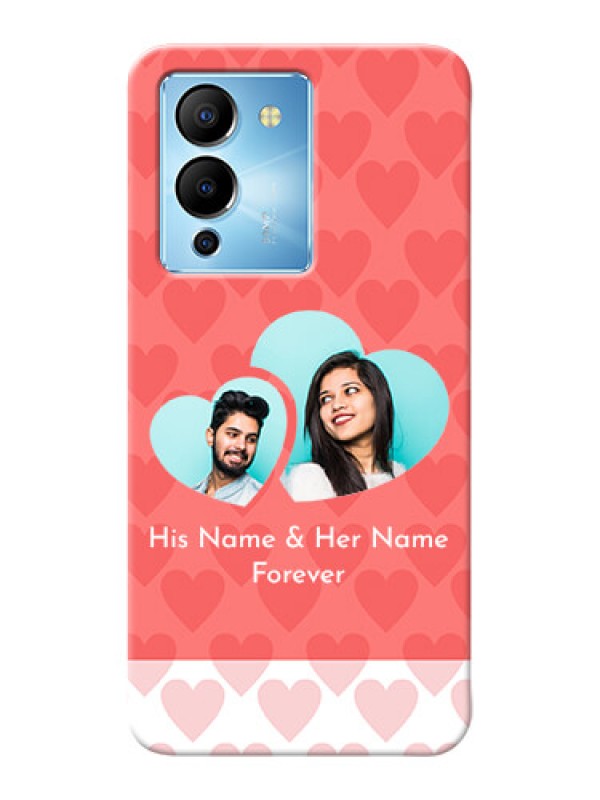Custom Infinix Note 12 Turbo personalized phone covers: Couple Pic Upload Design