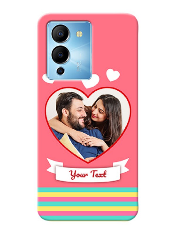 Custom Infinix Note 12 Turbo Personalised mobile covers: Love Doodle Design