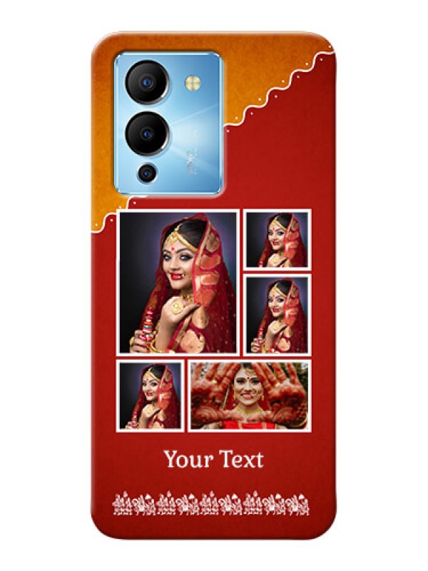 Custom Infinix Note 12 Turbo customized phone cases: Wedding Pic Upload Design