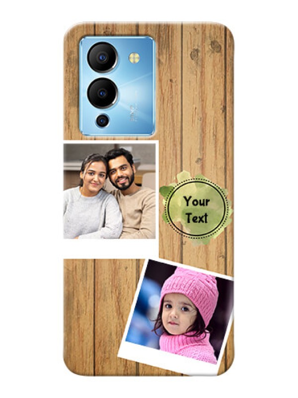 Custom Infinix Note 12 Turbo Custom Mobile Phone Covers: Wooden Texture Design