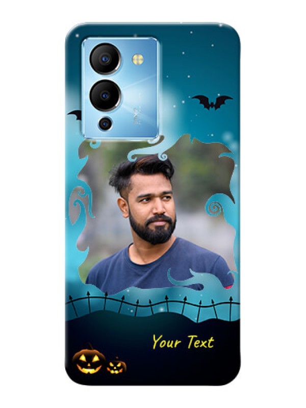 Custom Infinix Note 12 Turbo Personalised Phone Cases: Halloween frame design