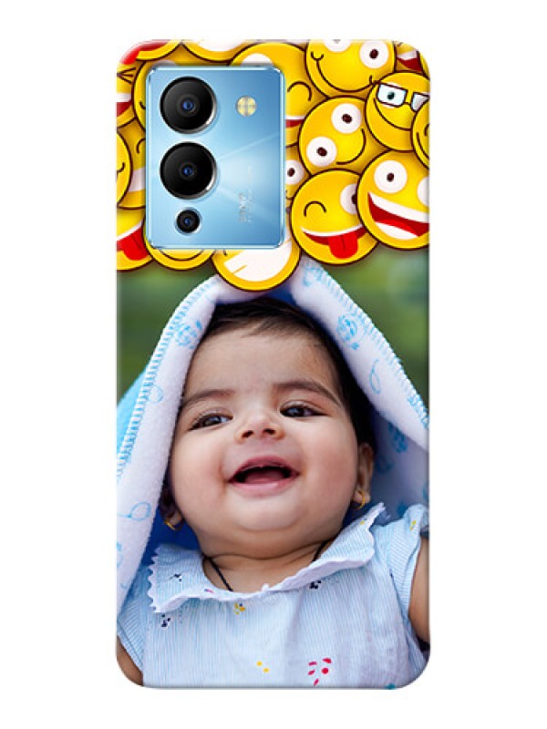 Custom Infinix Note 12 Turbo Custom Phone Cases with Smiley Emoji Design