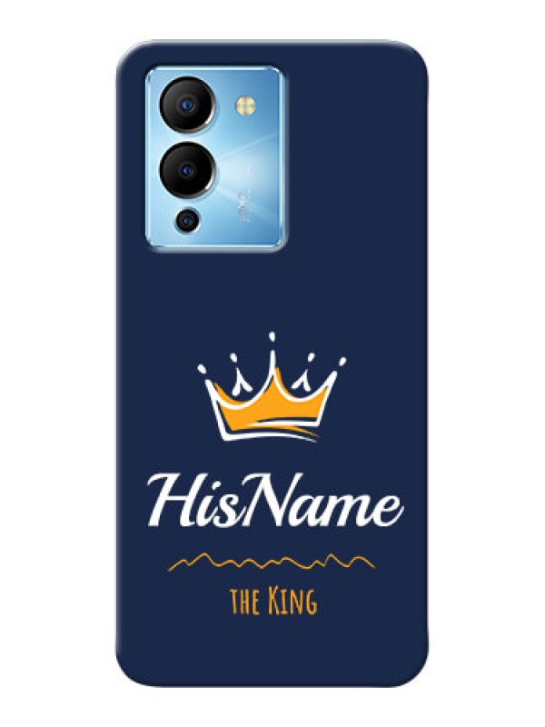 Custom Infinix Note 12 Turbo King Phone Case with Name