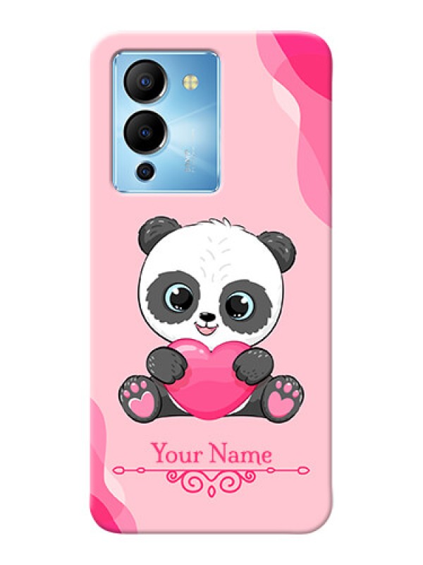 Custom Infinix Note 12 Turbo Mobile Back Covers: Cute Panda Design