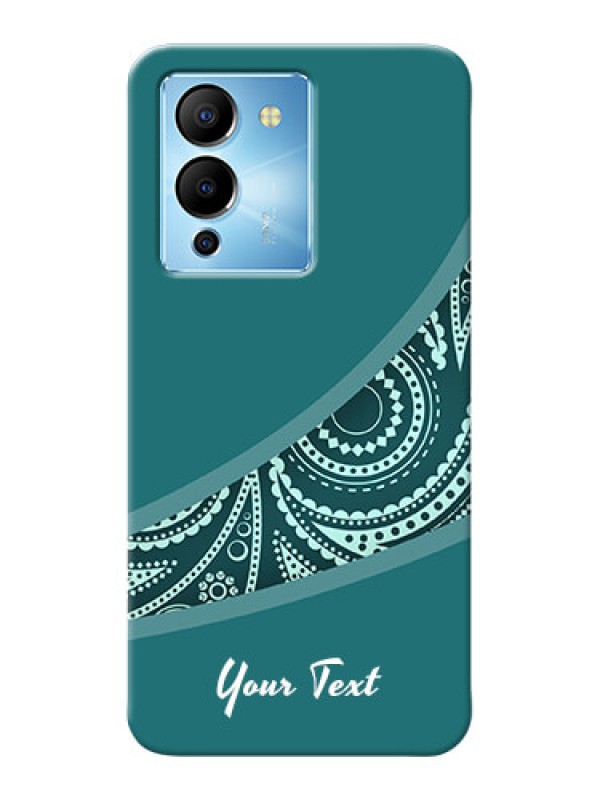 Custom Infinix Note 12 Turbo Custom Phone Covers: semi visible floral Design
