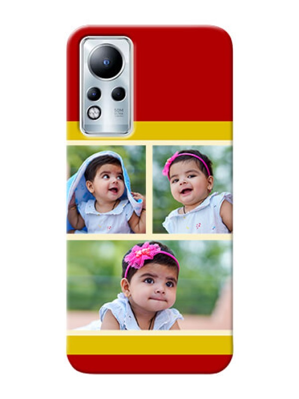 Custom Infinix Note 12 mobile phone cases: Multiple Pic Upload Design