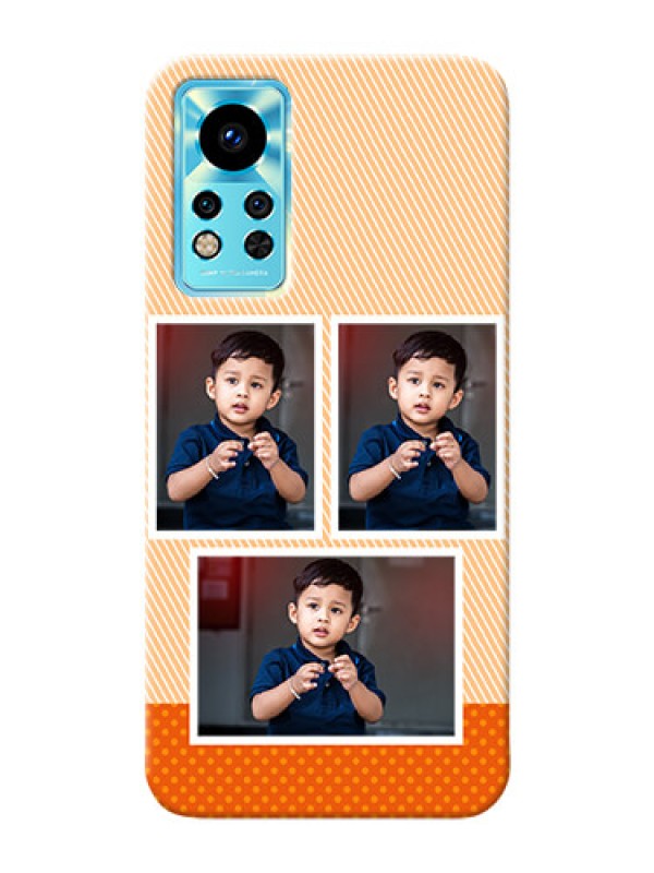 Custom Infinix Note 12i Mobile Back Covers: Bulk Photos Upload Design