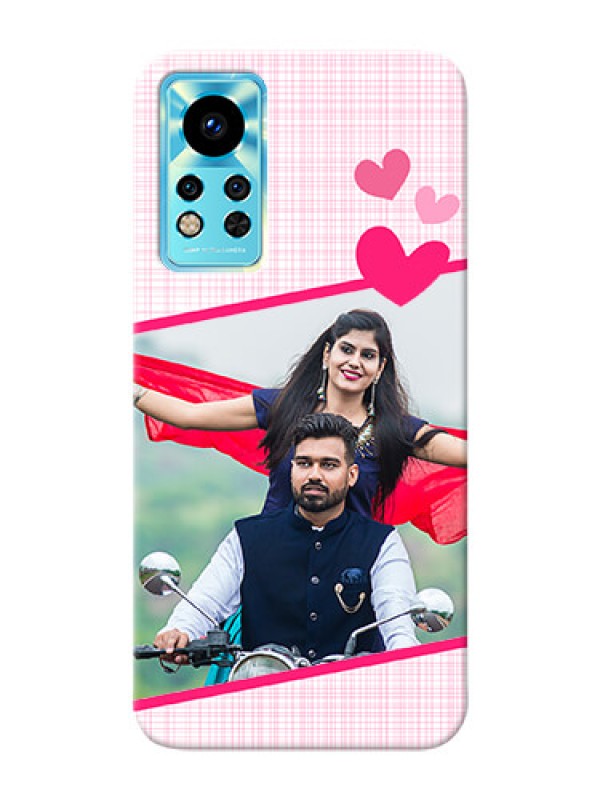 Custom Infinix Note 12i Personalised Phone Cases: Love Shape Heart Design