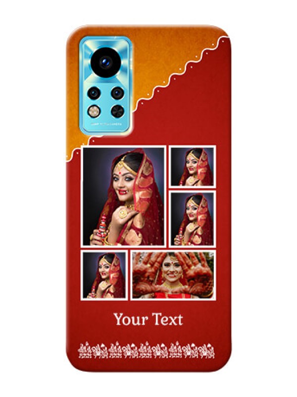 Custom Infinix Note 12i customized phone cases: Wedding Pic Upload Design