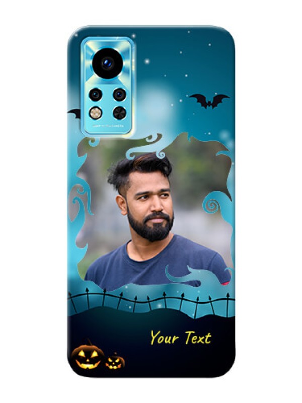 Custom Infinix Note 12i Personalised Phone Cases: Halloween frame design