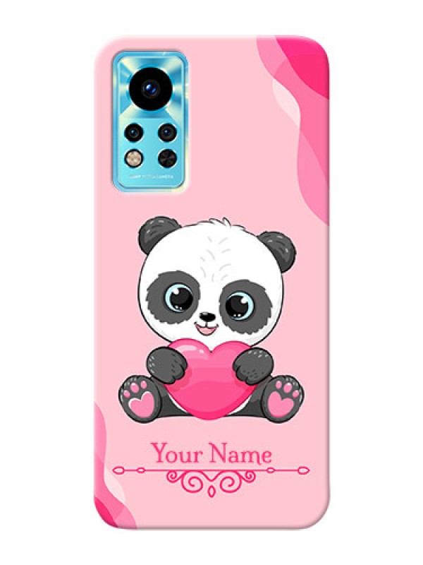 Custom Infinix Note 12i Mobile Back Covers: Cute Panda Design