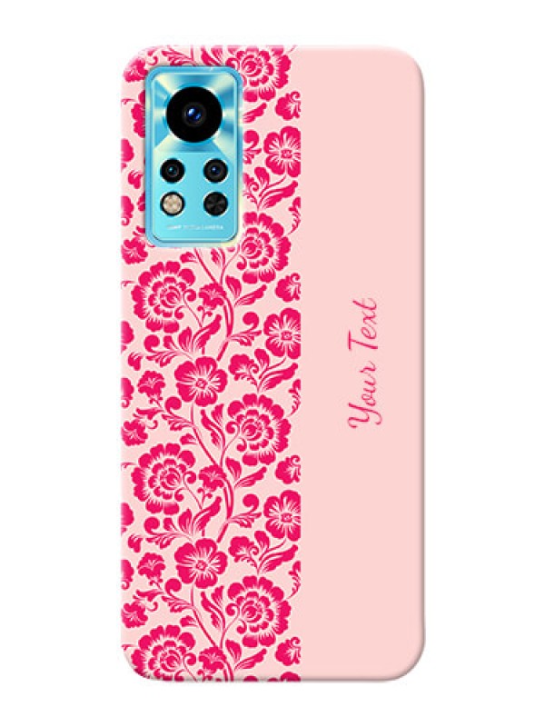 Custom Infinix Note 12i Phone Back Covers: Attractive Floral Pattern Design