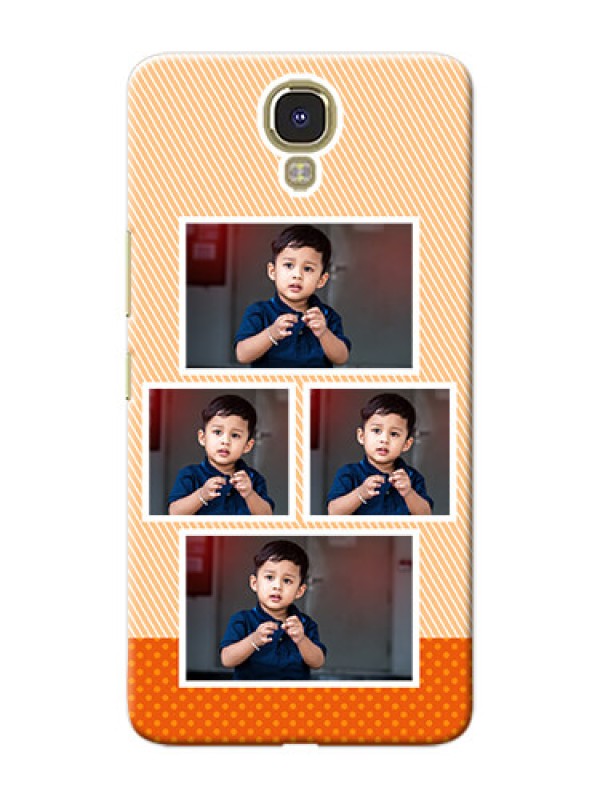 Custom Infinix Note 4 Bulk Photos Upload Mobile Case  Design