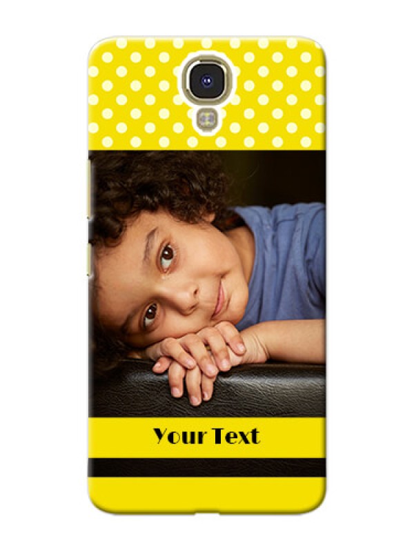 Custom Infinix Note 4 Bright Yellow Mobile Case Design