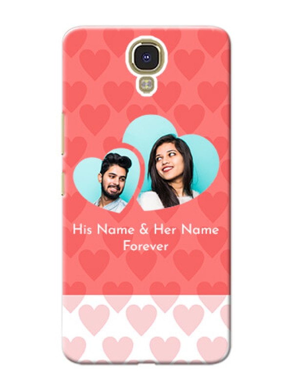 Custom Infinix Note 4 Couples Picture Upload Mobile Cover Design