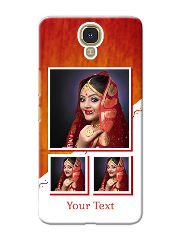 Custom Infinix Note 4 Wedding Memories Mobile Cover Design