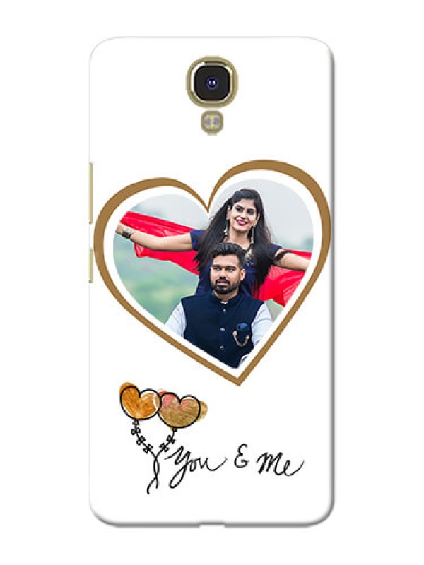 Custom Infinix Note 4 You And Me Mobile Back Case Design