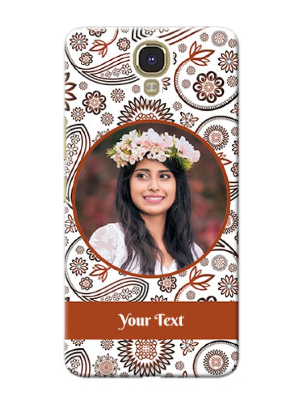 Custom Infinix Note 4 Floral Abstract Mobile Case Design