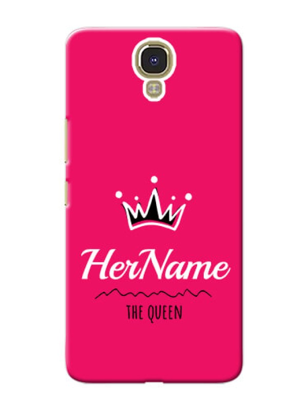 Custom Infinix Note 4 Queen Phone Case with Name