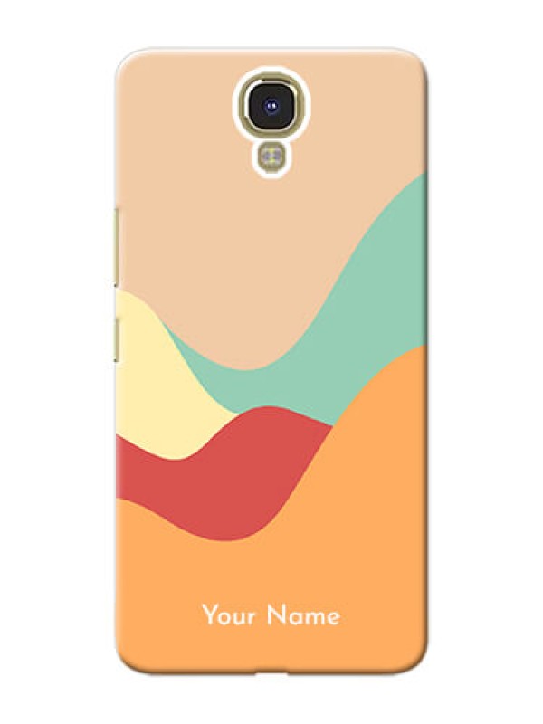 Custom Infinix Note 4 Custom Mobile Case with Ocean Waves Multi-colour Design