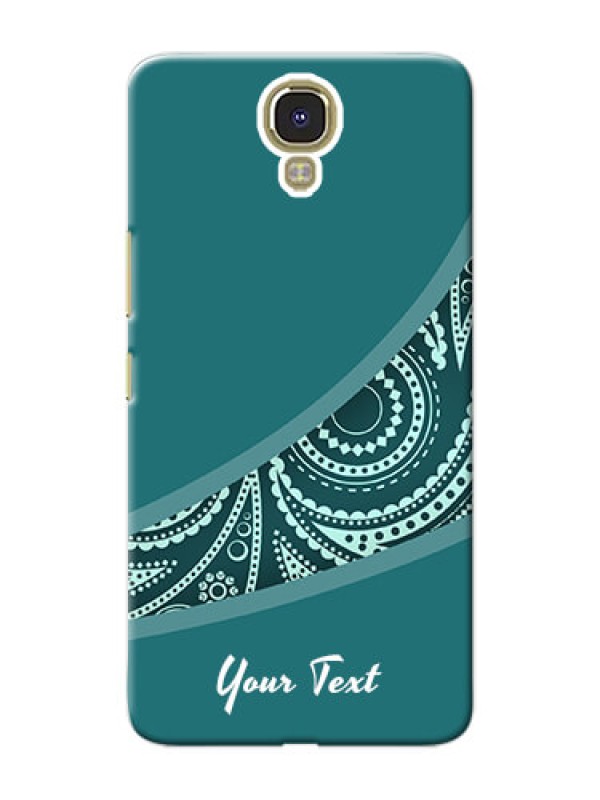 Custom Infinix Note 4 Custom Phone Covers: semi visible floral Design