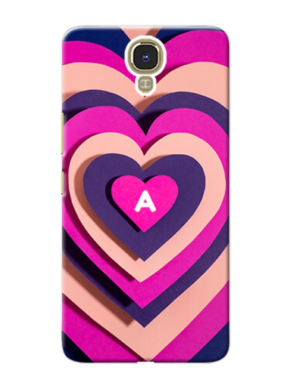 Custom Infinix Note 4 Custom Mobile Case with Cute Heart Pattern Design